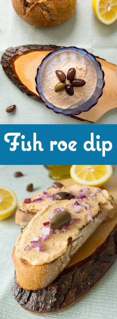 romanian fish roe dip pin