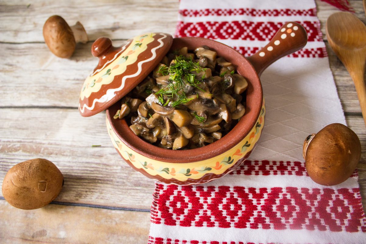 easy mushroom stew